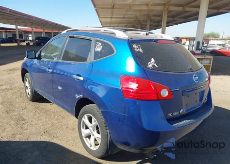 2010 Nissan Rogue Sl из США, поврежденный, VIN JN8AS5MVXAW133434